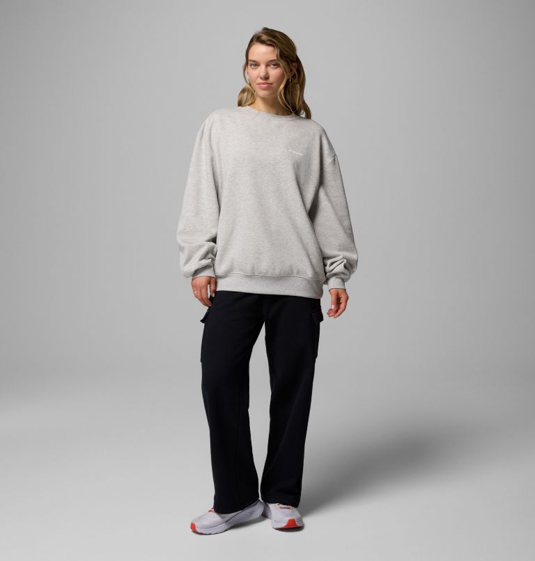 Women's Aldermore Crew Shirt, Color: Columbia Grey Heather, image 2