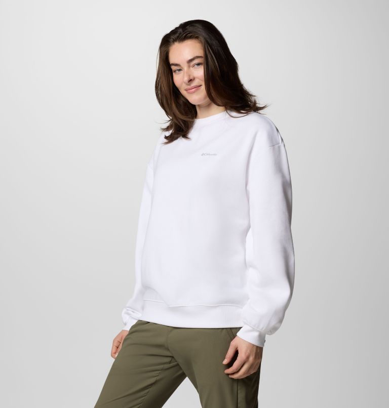 Women's Aldermore Crew Shirt, Color: White, image 3