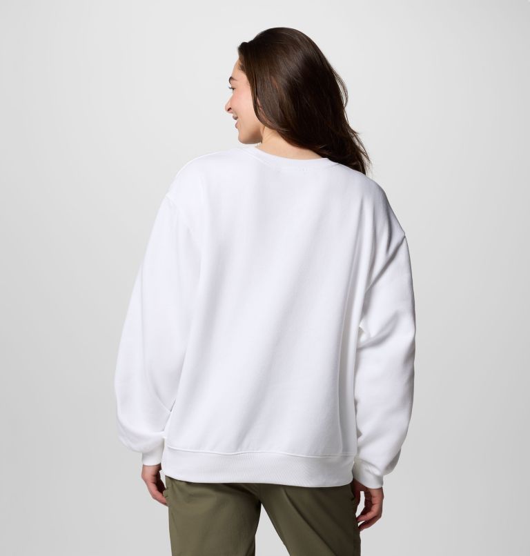 Women's Aldermore Crew Shirt, Color: White, image 2