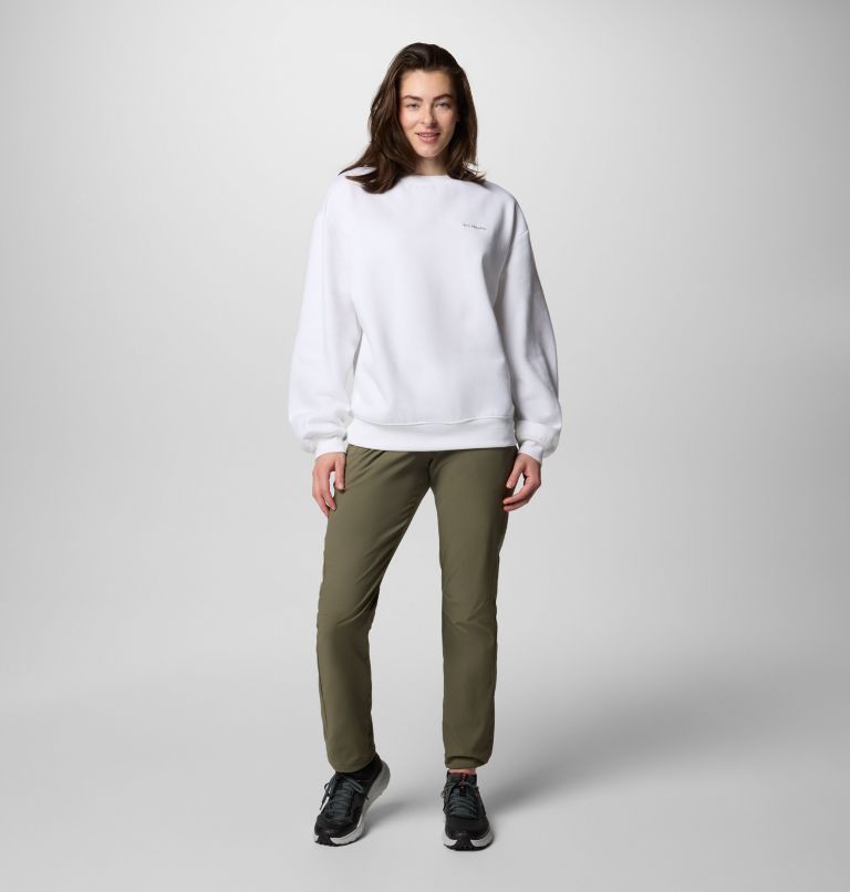 Women's Aldermore Crew Shirt, Color: White, image 5