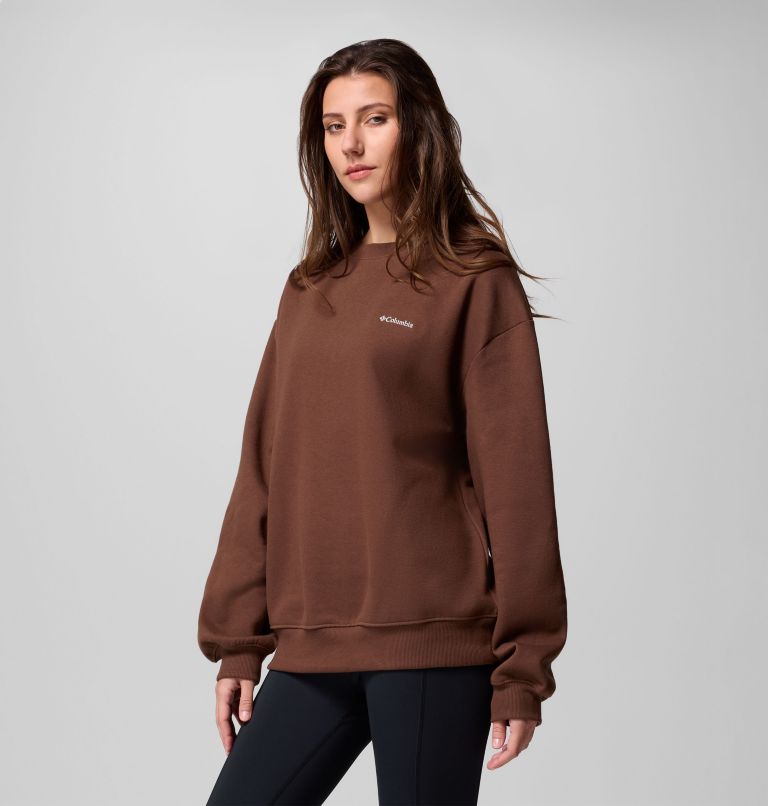 Women's Aldermore Crew Shirt, Color: Tobacco, image 4