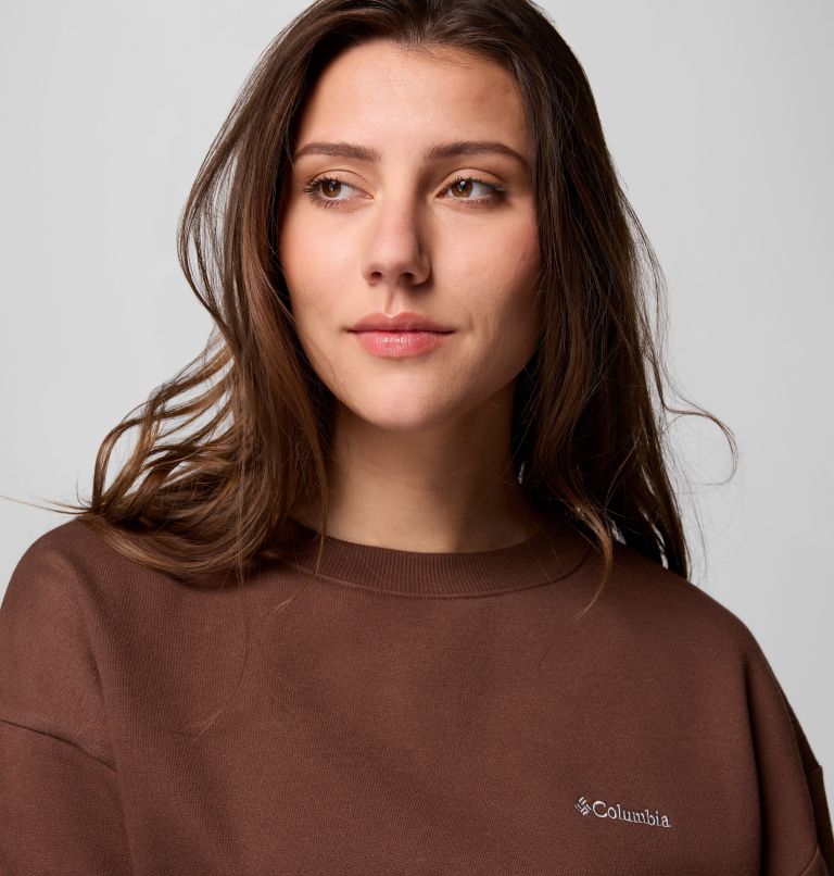 Women's Aldermore Crew Shirt, Color: Tobacco, image 5