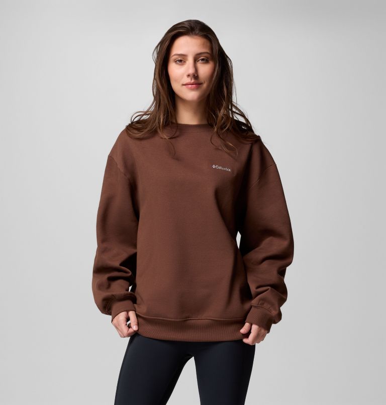 Women's Aldermore Crew Shirt, Color: Tobacco, image 1