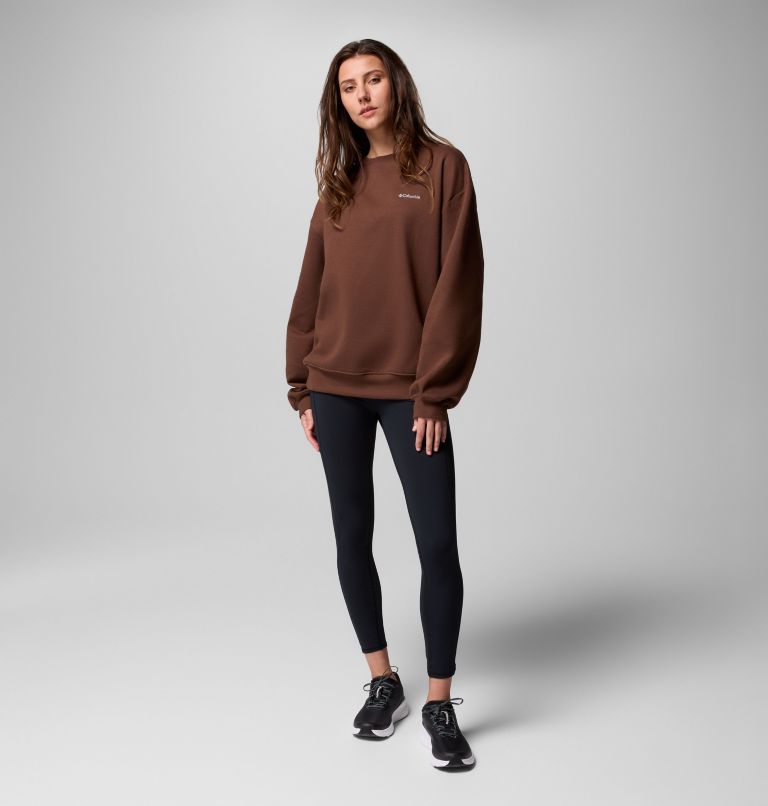 Women's Aldermore Crew Shirt, Color: Tobacco, image 2
