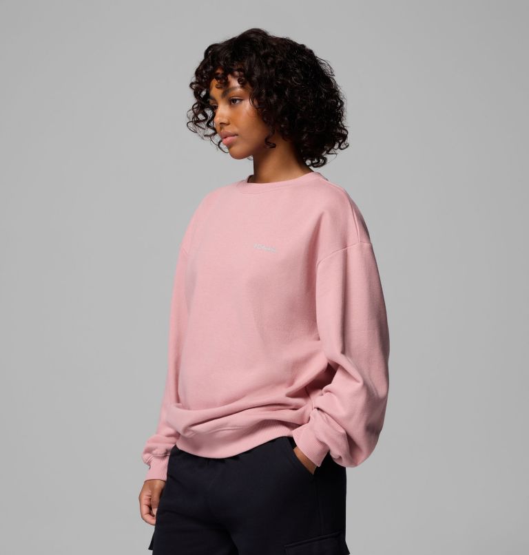 Women's Aldermore Crew Shirt, Color: Eraser Pink, image 4