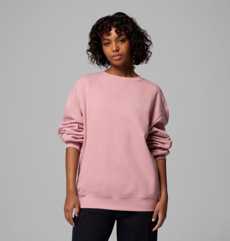 Women's Aldermore Crew Shirt, Color: Eraser Pink, image 5