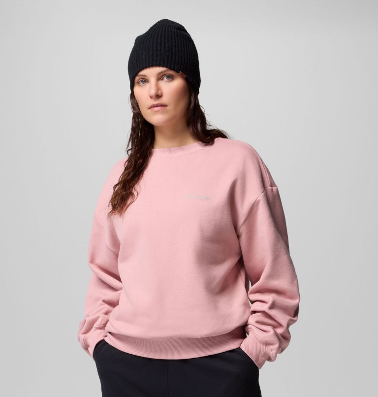 Women's Aldermore Crew Shirt, Color: Eraser Pink, image 7