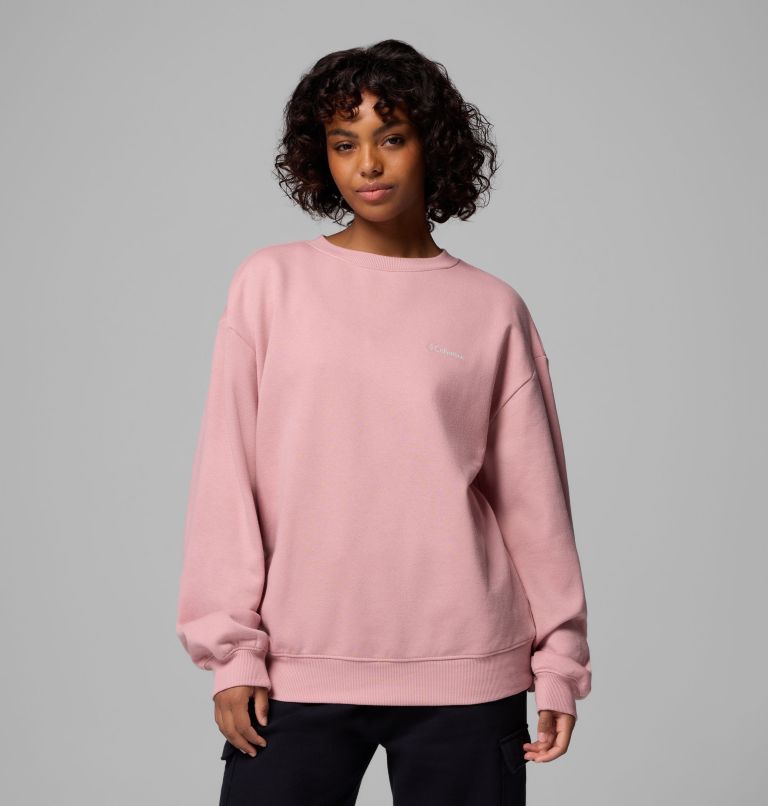 Women's Aldermore Crew Shirt, Color: Eraser Pink, image 1