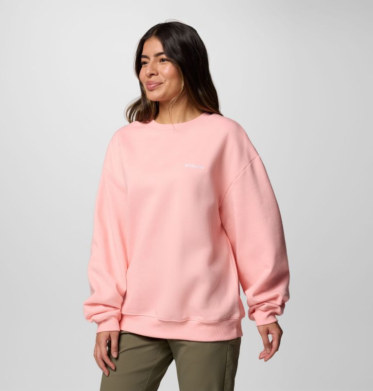 Women's Aldermore Crew Shirt, Color: Pink Sand, image 3