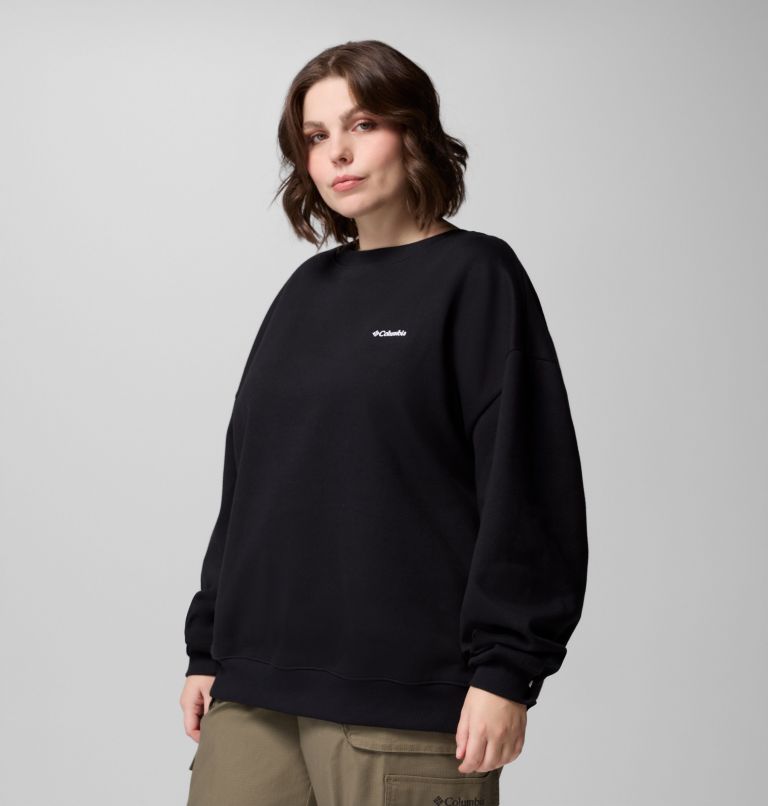 Women's Aldermore Crew Shirt - Plus Size, Color: Black, image 4