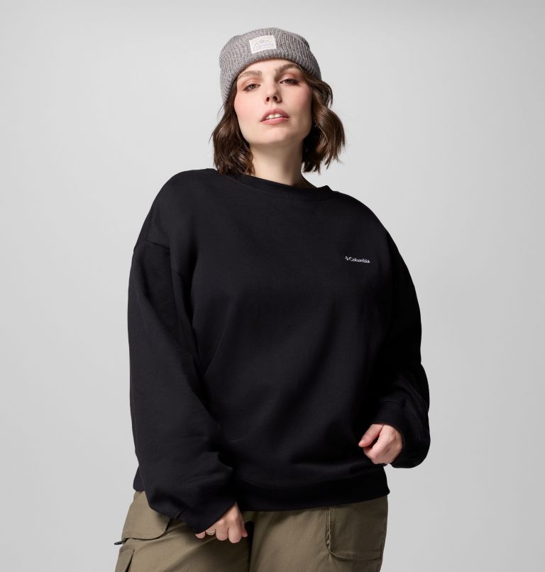 Women's Aldermore Crew Shirt - Plus Size, Color: Black, image 6