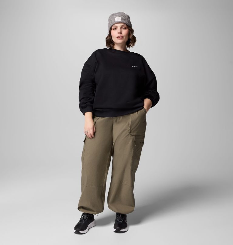 Women's Aldermore Crew Shirt - Plus Size, Color: Black, image 2