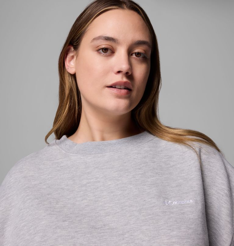 Women's Aldermore Crew Shirt - Plus Size, Color: Columbia Grey Heather, image 5