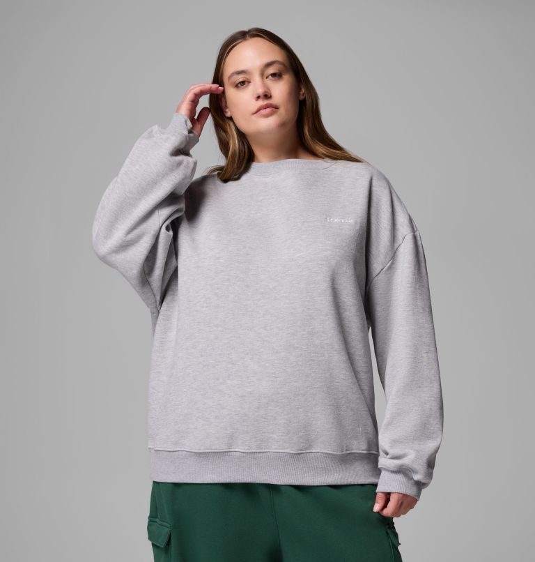 Women's Aldermore Crew Shirt - Plus Size, Color: Columbia Grey Heather, image 1
