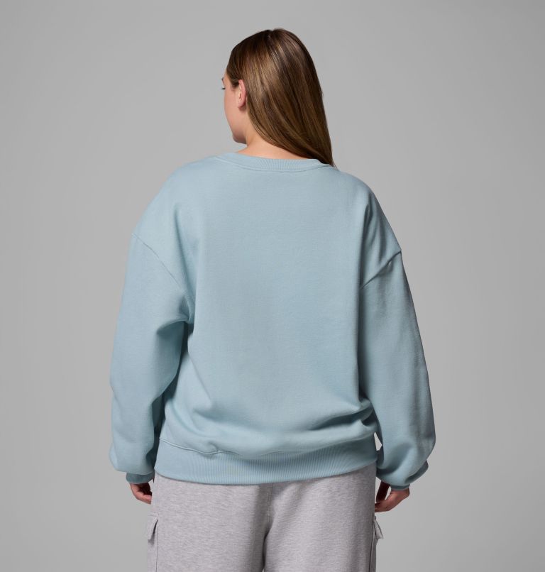 Women's Aldermore Crew Shirt - Plus Size, Color: Crushed Blue, image 3