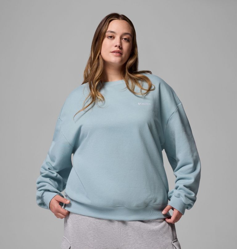 Women's Aldermore Crew Shirt - Plus Size, Color: Crushed Blue, image 1