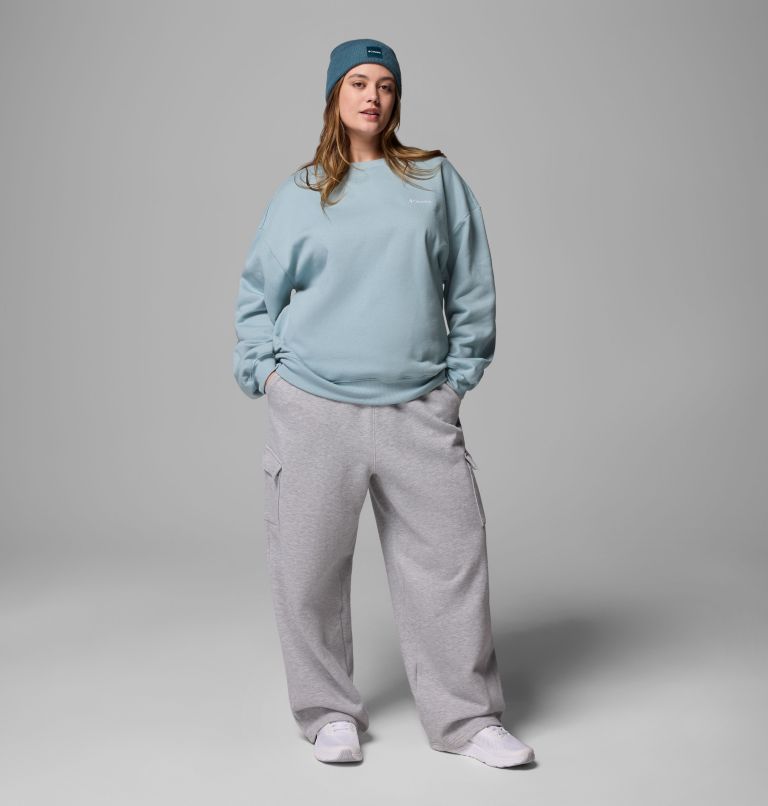 Women's Aldermore Crew Shirt - Plus Size, Color: Crushed Blue, image 2