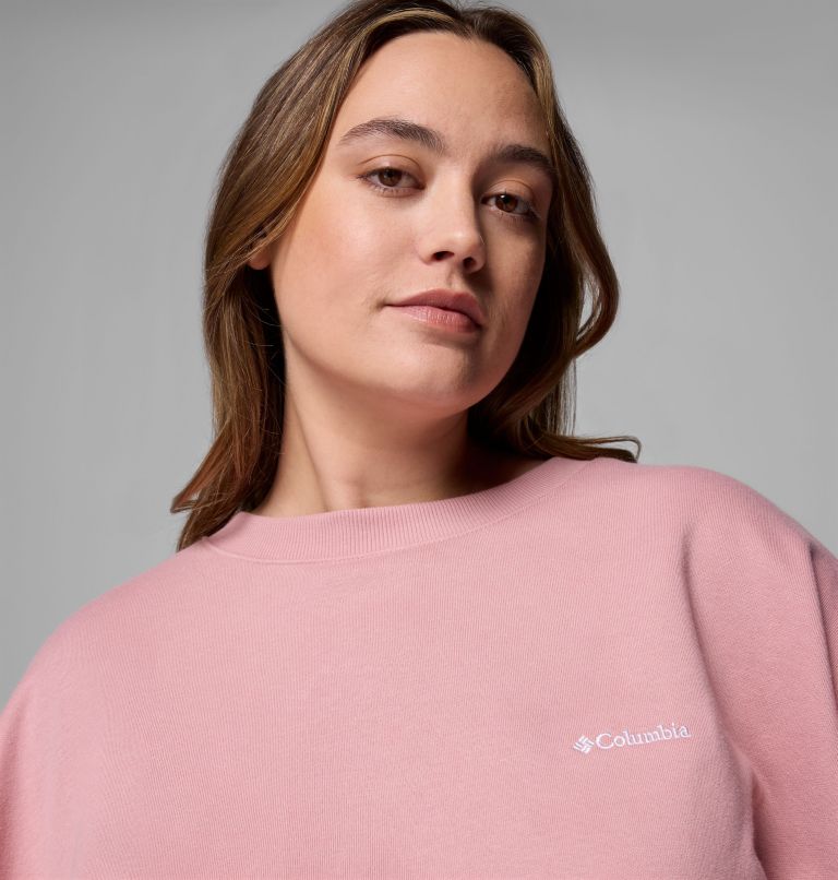 Women's Aldermore Crew Shirt - Plus Size, Color: Eraser Pink, image 5