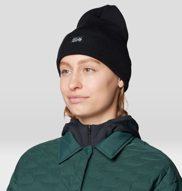 Logo Cuff Beanie F25 | 010 | O/S, Color: Black, image 7