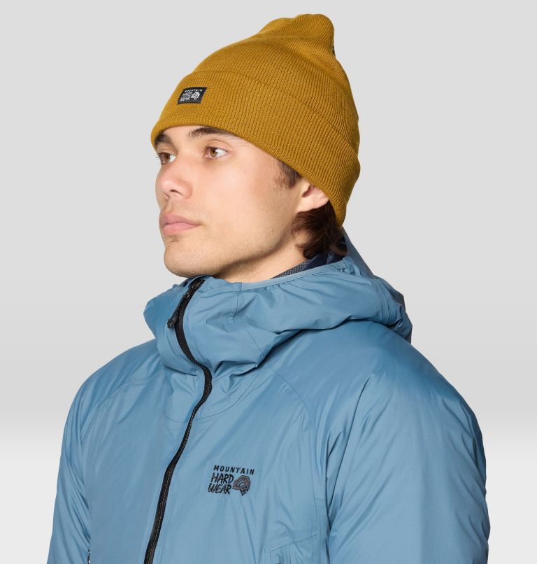 Logo Cuff Beanie F25 | 255 | O/S, Color: Olive Gold, image 4