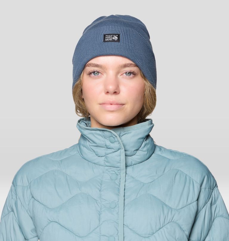 Logo Cuff Beanie F25 | 430 | O/S, Color: Moon Blue, image 5