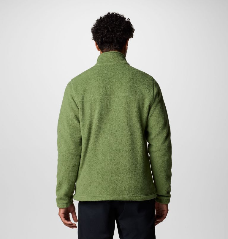 Men's Juniper Peak Full Zip Fleece, Color: Canteen, Delta, image 3