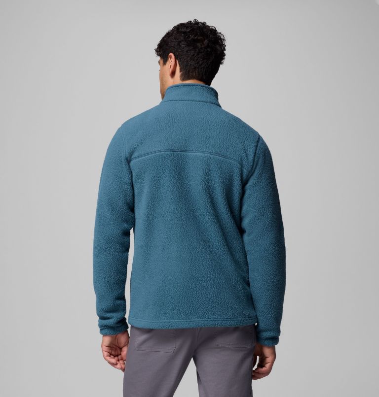Manteau à fermeture éclair Juniper Peak pour hommes, Color: Everblue, Crushed Blue, image 3