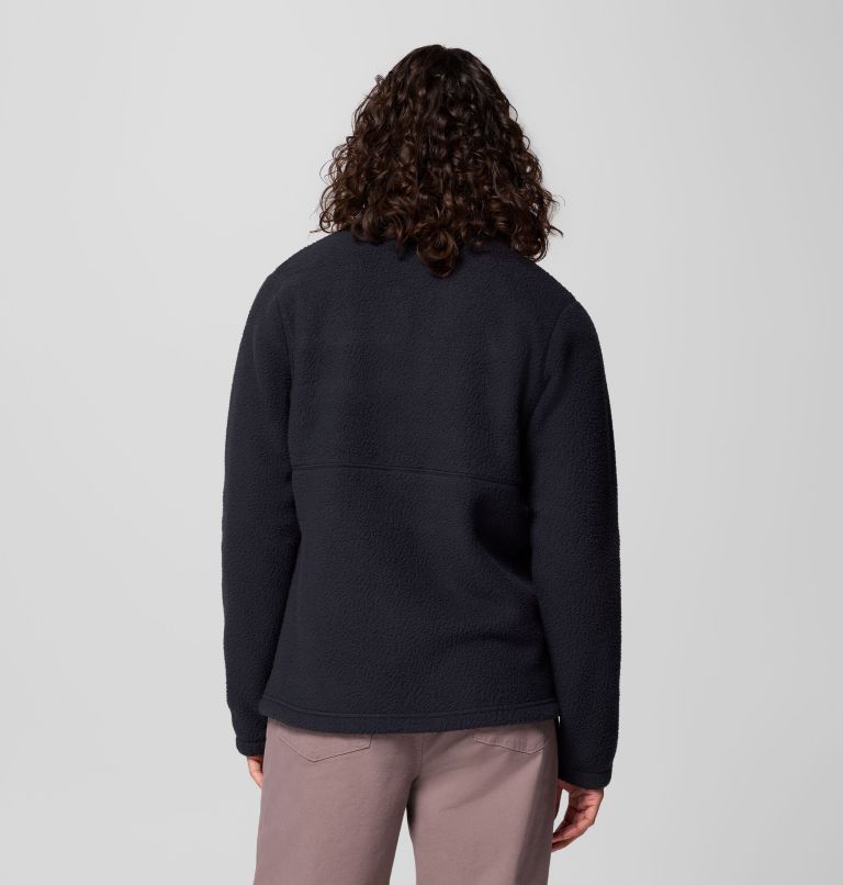 Women's Juniper Peak Full Zip Fleece, Color: Black, image 3