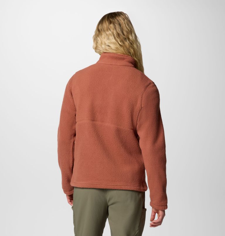 Women's Juniper Peak Full Zip Fleece Jacket, Color: Auburn, Chalk, image 2