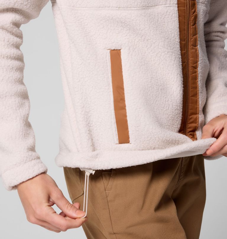 Women's Juniper Peak Full Zip Fleece, Color: Dark Stone, Camel Brown, image 7
