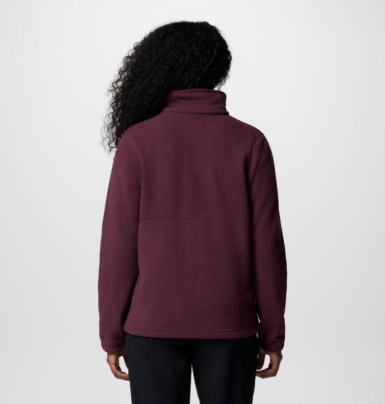 Manteau polaire à fermeture éclair Juniper Peak pour femme, Color: Moonvista, Fig, image 2