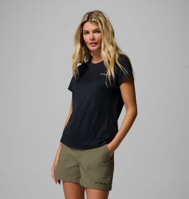 Women's Zero Rules Light Technical T-Shirt, Color: Black, image 1
