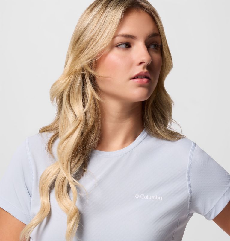 Camiseta técnica Zero Rules Light para mujer, Color: Cirrus Grey, image 5