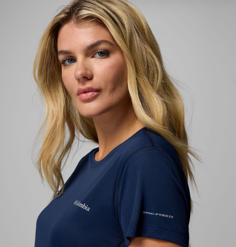T-shirt tecnica leggera Zero Rules da donna, Color: Collegiate Navy, image 4