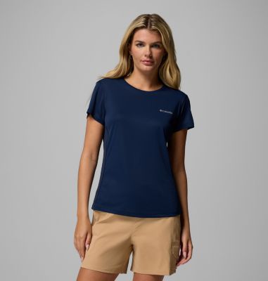 Women's Zero Rules Light Technical T-Shirt, Color: Collegiate Navy, image 1