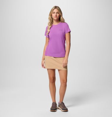 Women's Zero Rules Light Technical T-Shirt, Color: Razzle, image 10