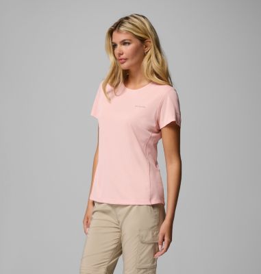 Women's Zero Rules Light Technical T-Shirt, Color: Pink Sand, image 15