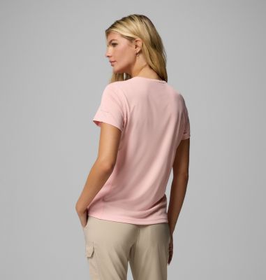 Women's Zero Rules Light Technical T-Shirt, Color: Pink Sand, image 14