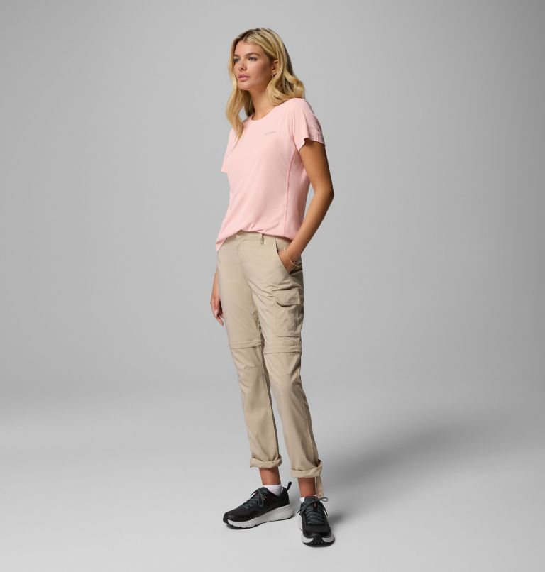 T-shirt tecnica leggera Zero Rules da donna, Color: Pink Sand, image 6