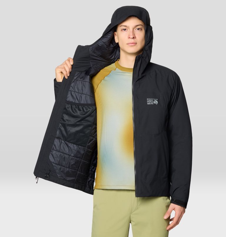 Stretch Ozonic Insulated Jacket, Color: Black, image 6