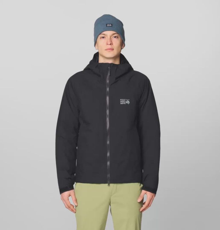 Stretch Ozonic Insulated Jacket, Color: Black