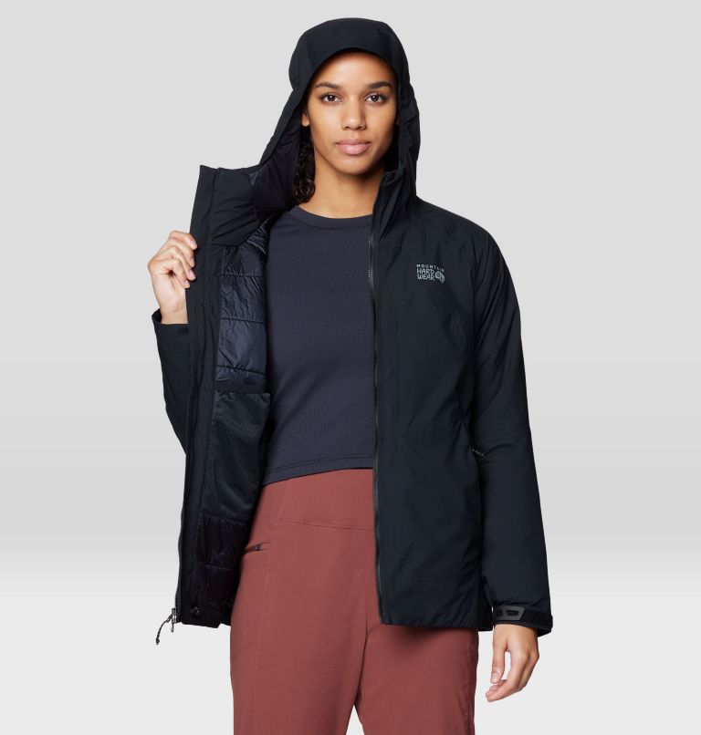 Manteau isolé Stretch Ozonic, Color: Black, image 6