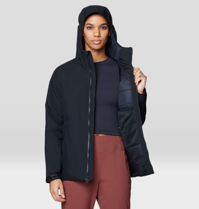 Manteau isolé Stretch Ozonic, Color: Black, image 7