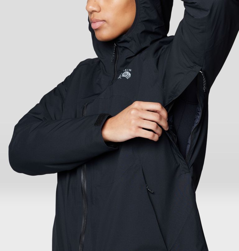 Manteau isolé Stretch Ozonic, Color: Black, image 8