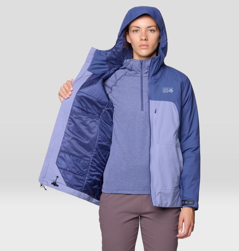 Manteau isolé Stretch Ozonic, Color: Avid, Lapis Dusk, image 7