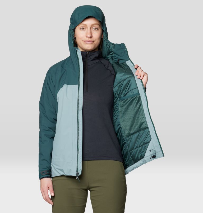 Manteau isolé Stretch Ozonic, Color: Blue Sage, Verve, image 8