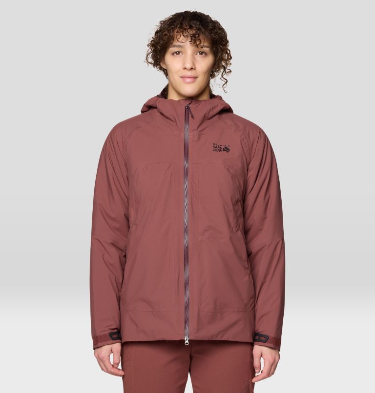 Manteau isolé Stretch Ozonic, Color: Bourbon Brown, image 4