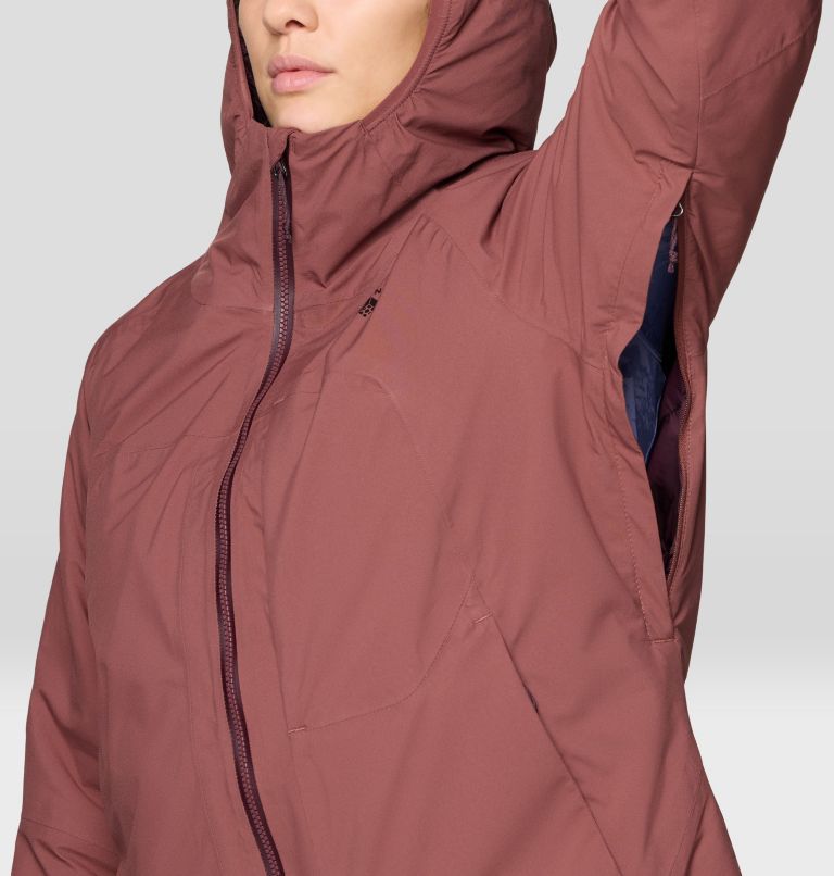 Manteau isolé Stretch Ozonic, Color: Bourbon Brown, image 7