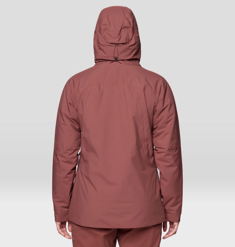 Manteau isolé Stretch Ozonic, Color: Bourbon Brown, image 2