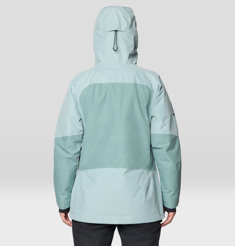 Women's Cloud Bank GORE-TEX Jacket, Color: Ice Shadow, Blue Sage, image 2